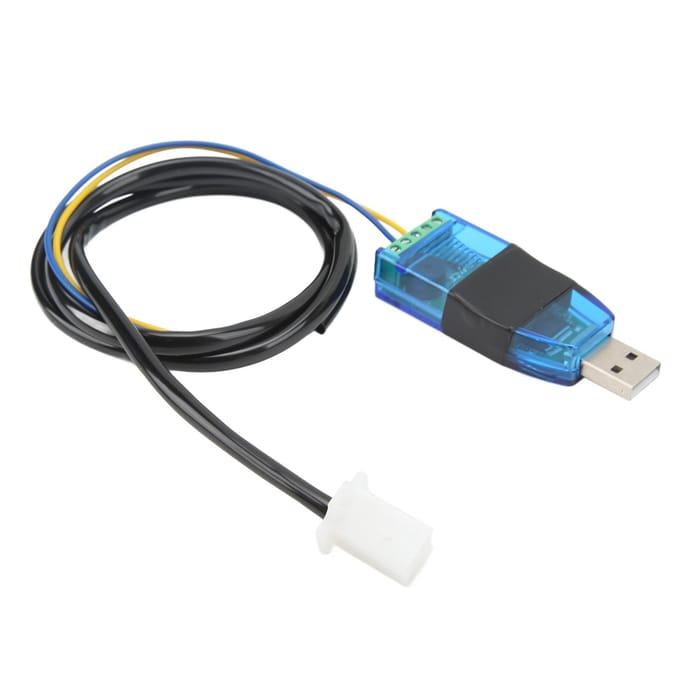 Elektrische Fiets Programmeerbare USB Datakabel Baudrate 115200 voor VOTOL Controller EM 1502 2002 gray
