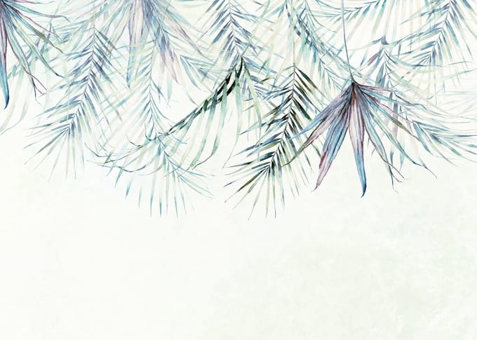 Komar Colours - Fotobehang Palm Spring - Behang - Inclusief Lijm - 350 x 250 CM.