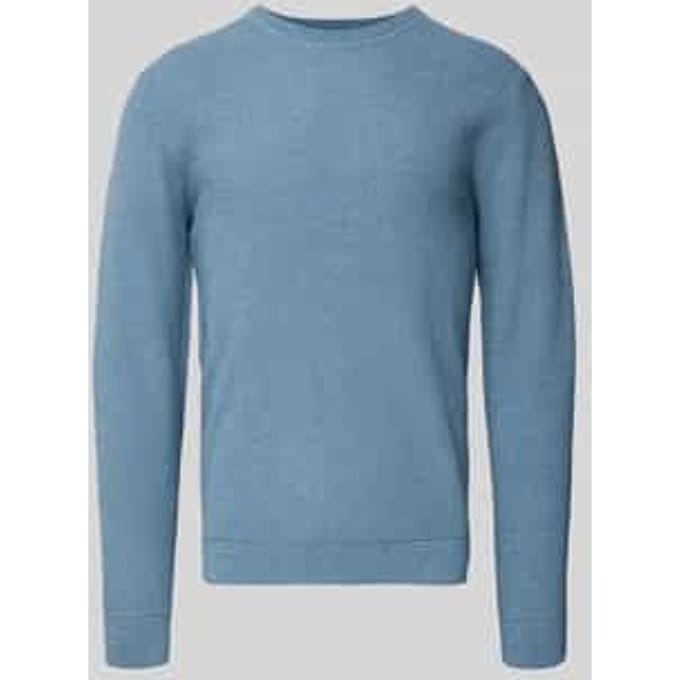 Regular fit pullover van 100% biologisch katoen model 'ROSS'