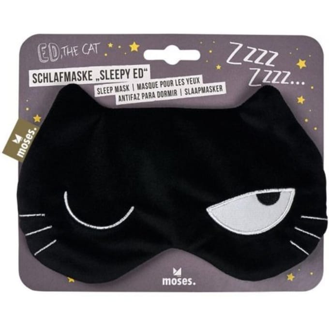 Ed, the cat slaapmasker sleepy ed