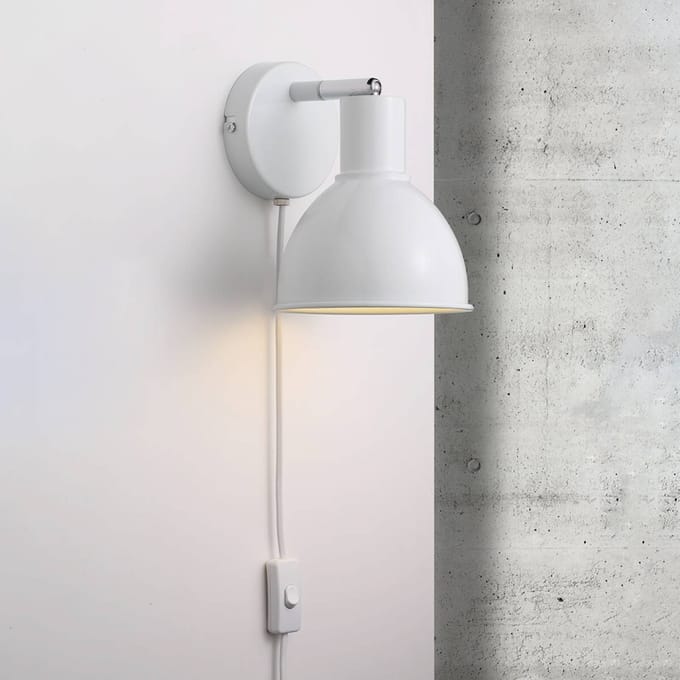 Nordlux Wandlamp Pop Wall, wit