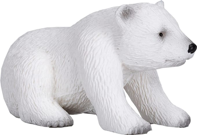 Mojo Wildlife Sitting Polar Bear Cub - 387021