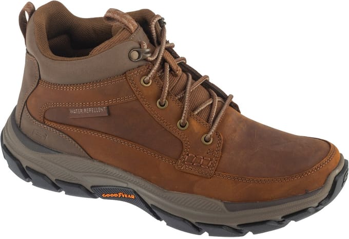 Skechers Respected - Esmont, Mannen, Bruin, Laarzen, maat: 41,5