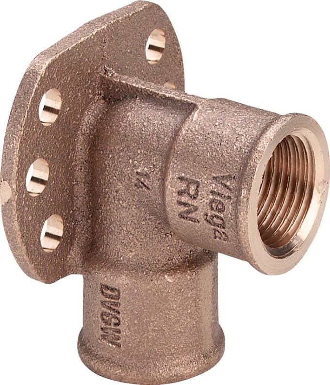 Viega Wandschijf, Rp 3/4 roodkoper of siliciumbrons model 3471, 441449