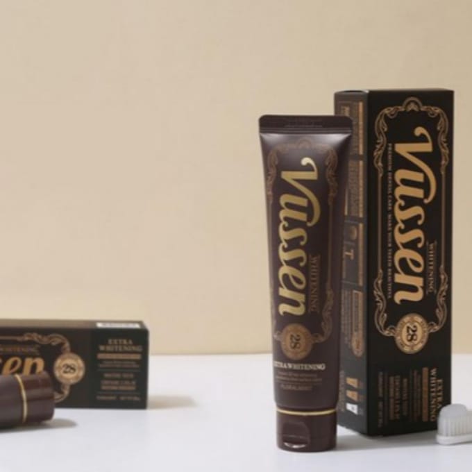 [Vussen] 28 Extra Whitening Tandpasta 80g / Tandenbleekverzorging 80g x 1 white