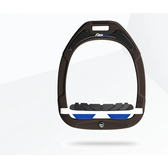 Verfijnde Grip Beugels Bruin/Wit/Blauw Flex-On Green Composite