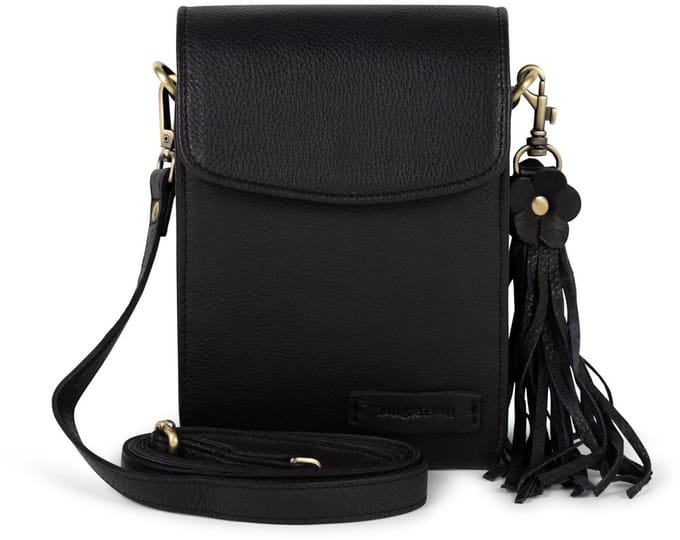 Bag2Bag - Bali - Crossbobytasje - Leer - Black