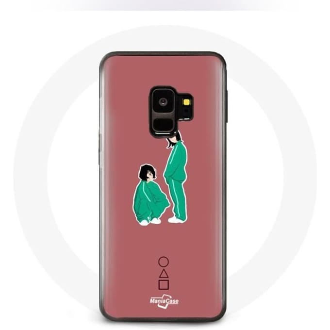Coque - Samsung - Galaxy S9 - Souple - Squid Game - Protection Ji Yeong & Kang Sae Byeok