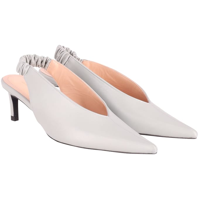 Anine Bing Lyla Pumps in Blauw Leer