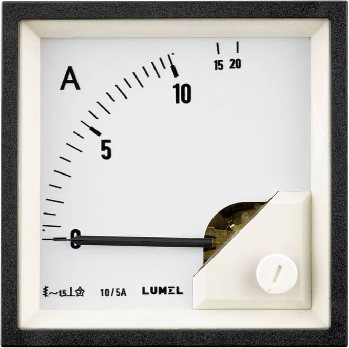 Lumel EA17 250V Inbouwmeetinstrument 72 x 72 mm 250 V/AC Weekijzer