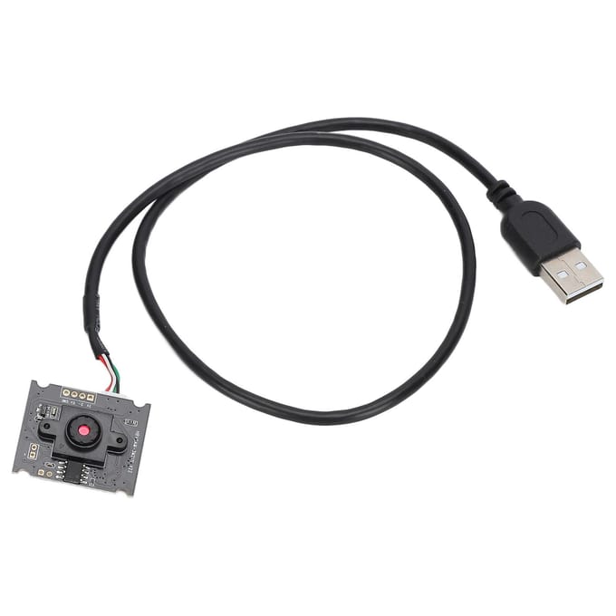 3 MP Cameramodule 64 graden 3,5 mm Handmatige Focus Webcam Board met USB-kabel HBVCAM‑3M2111 V22 black
