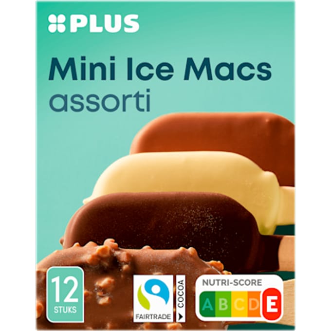 Mini icemacs assorti Fairtrade