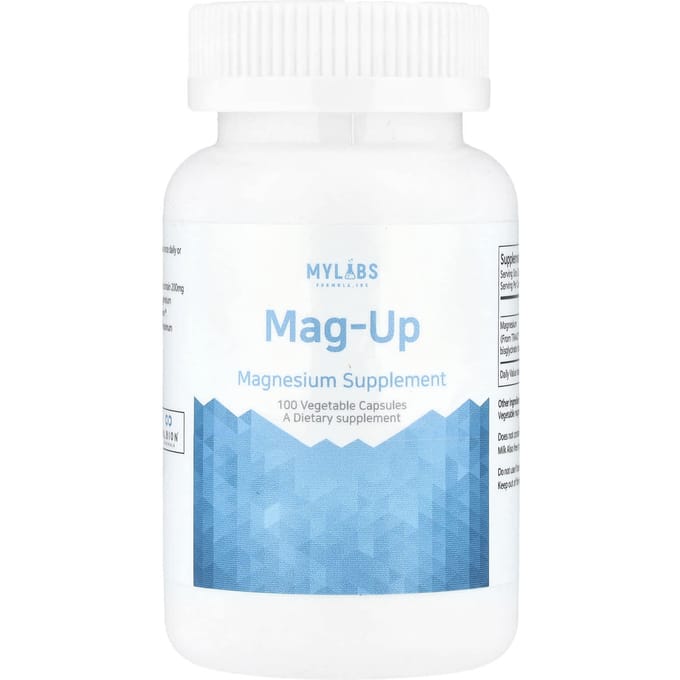 Mag-Up, 100 Plantaardige Capsules (100 mg per capsule)
