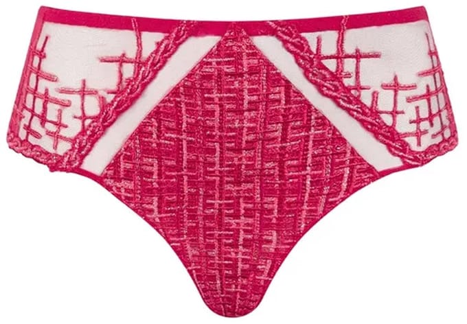 Louisa Bracq - Tweegy Shorty Rouge A Levres - maat 46 - Rood/Goud