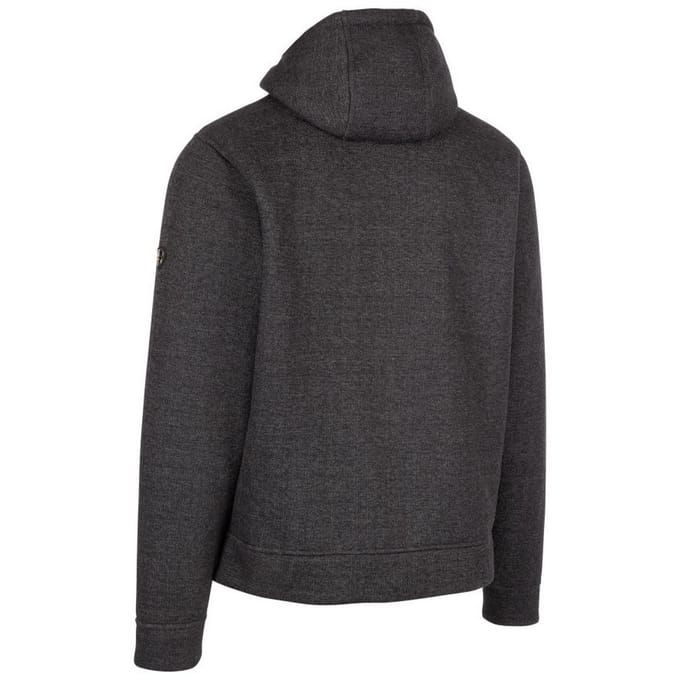 Trespass Heren Truther Marl Jacket (Zwarte mergel)