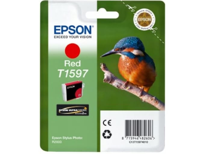 Epson T1597 Inkt Cartridge - Rood - Inktpatroon Magenta