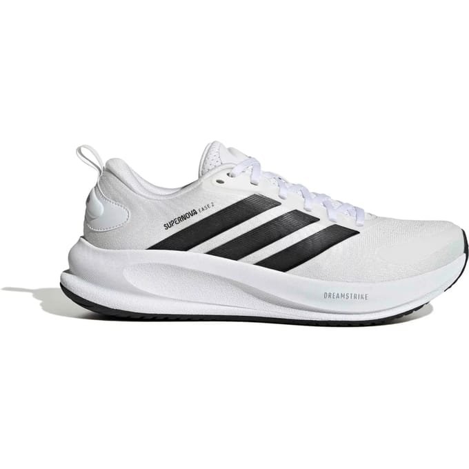 Adidas Supernova Ease 2 Sneakers Heren - Wit - Maat 42 2/3 - Mesh/Synthetisch