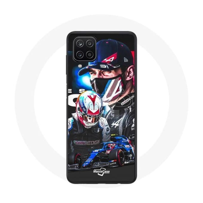 Samsung Galaxy A12 Hoesje Formule 1 Esteban Ocon F1 Autocoureur