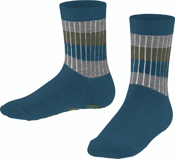 Esprit Multi Stripe Rib Kinderen Sokken - Blauw - Maat 27-30