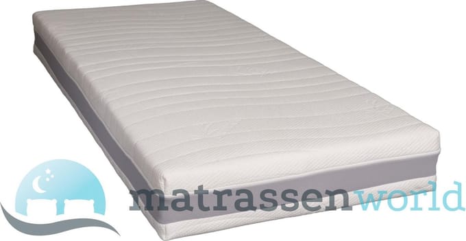 NASA Traagschuim Micro Pocketvering Matras 3D - 80 x 200 cm dikte c.a. 21 cm