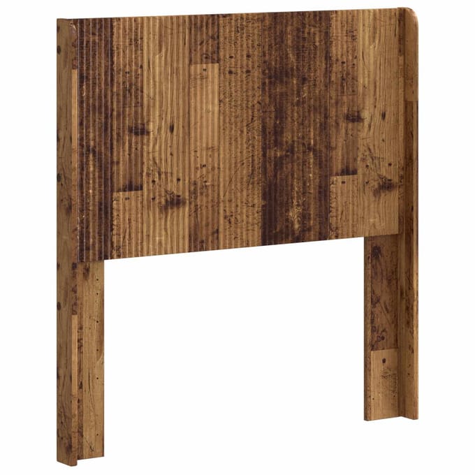 vidaXL - Hoofdbord - Oud - hout - Bewerkt - hout