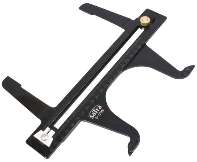 remtrommel schuifmaat - remtrommel slijtagemeter - remtrommelmeter - satra
