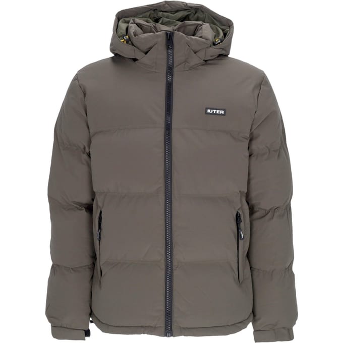 Heren pufferjack leger donsjack