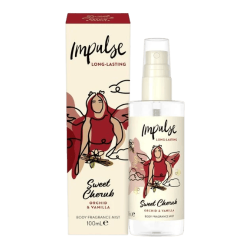 Impulse Sweet Cherub Orchid & Vanilla Langdurige Bodyspray - 100 ml