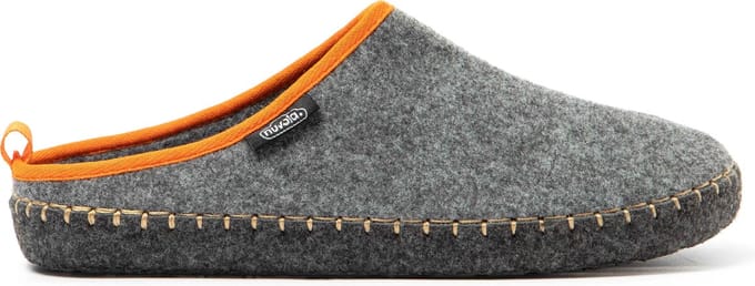 Nuvola- Sloffen Unisex- Grijs/oranje- 37