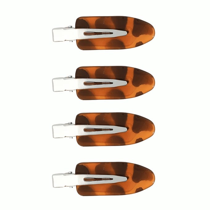 Planet Pink - Haarclip basic leopard zilver