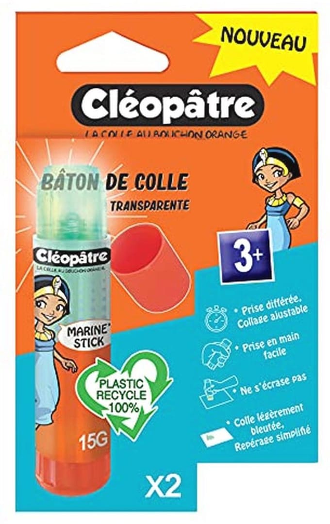 Lijmsticks 15g - Set van 2 in verschillende kleuren