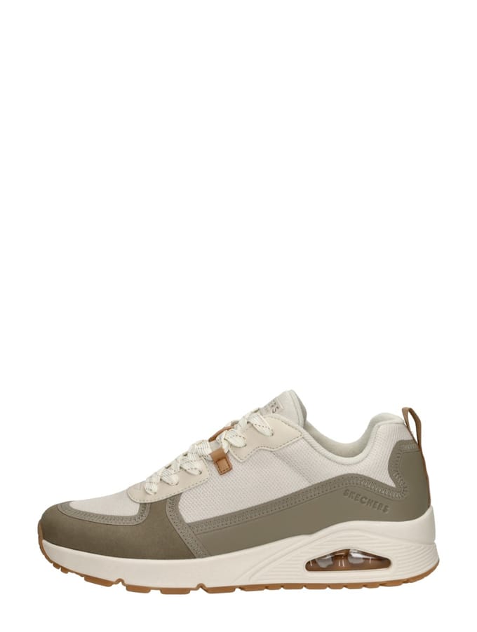 Lage Sneakers Skechers Uno - Layover Sneakers Laag - gebroken wit - Maat