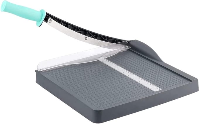 Papier Snijmachine - Cutter Tool - Creatief Knutselen - Compact Ontwerp - 3 cm Dik - Zwart