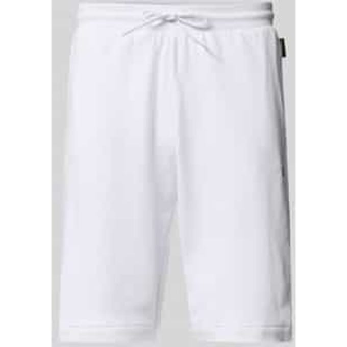 Regular fit sweatshorts met elastische band, model 'NALIS'