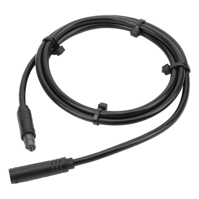 Voor Tongsheng TSDZ2 Middenmotor Instrument Snelheidsmeetsensor 6-aderig Verlengsnoer black