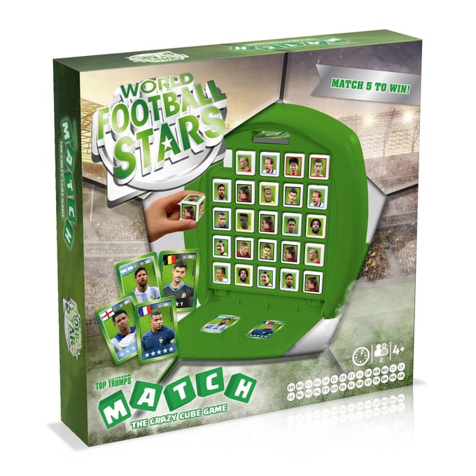 World Football Stars Top Trumps Match Board Game