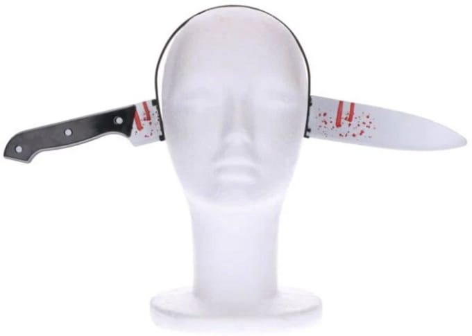 Diadeem Halloween Mes Bloederig