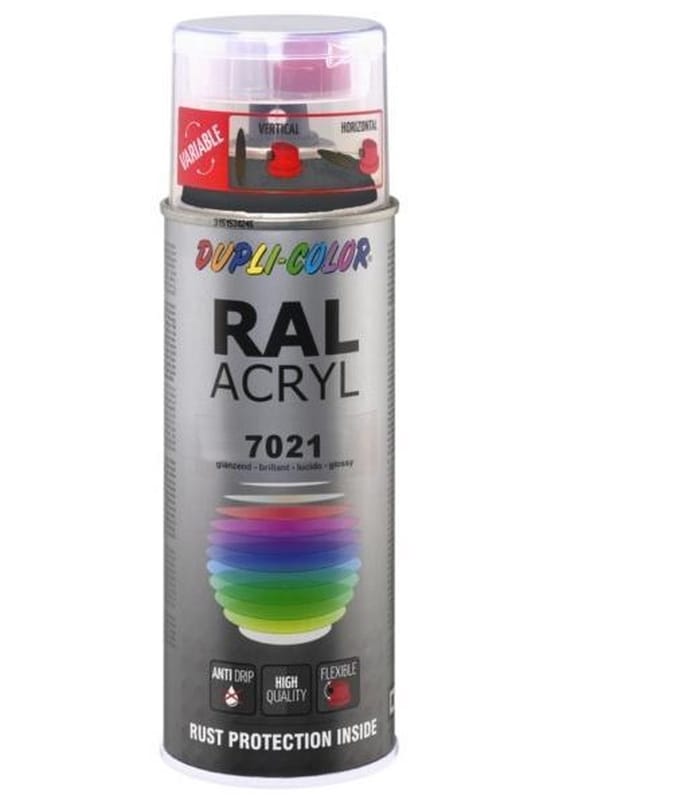 Dupli Color Ral 7021 Zwartgrijs Spuitbus verf / Spray paint 400ml