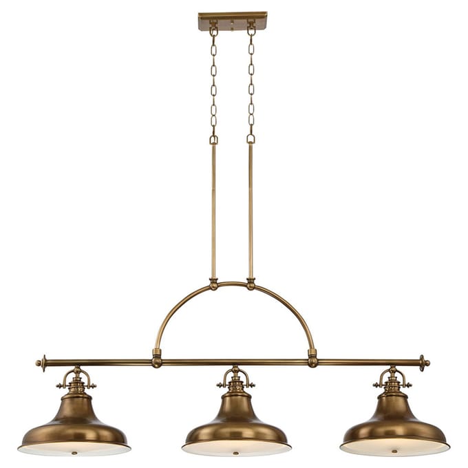 Bohemian Hanglamp - Steady Lighting - Metaal - Bohemian - E27 - L: 34.3cm - Voor Binnen - Woonkamer - Eetkamer - Brons