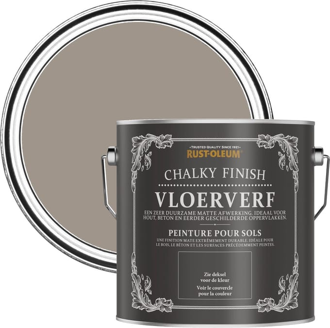 Rust-Oleum Bruin Vloerverf - Truffel 2,5L