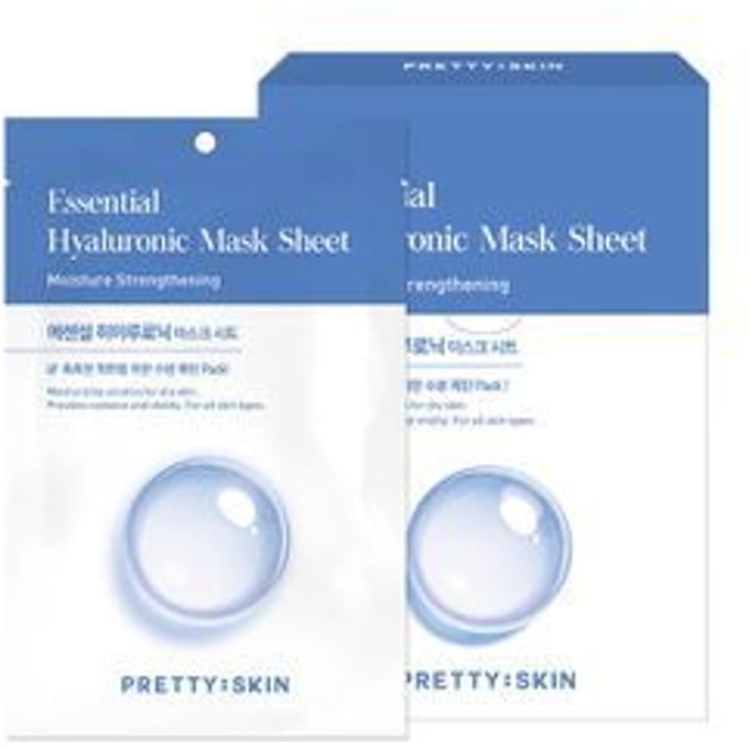 Pretty skin - Essential Hyaluronic Mask Sheet Set 25ml x 10 pcs