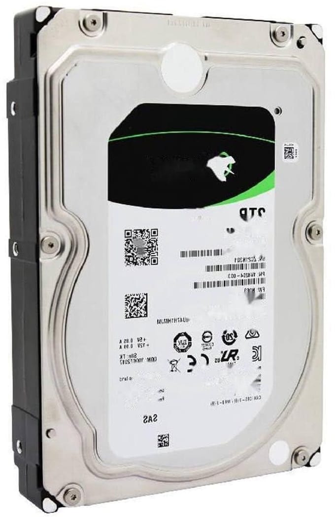 Interne Harde Schijf - Enterprise HDD - Opslag Uitbreiden - SAS 12 Gb/s Interface - 2 TB - Zilver