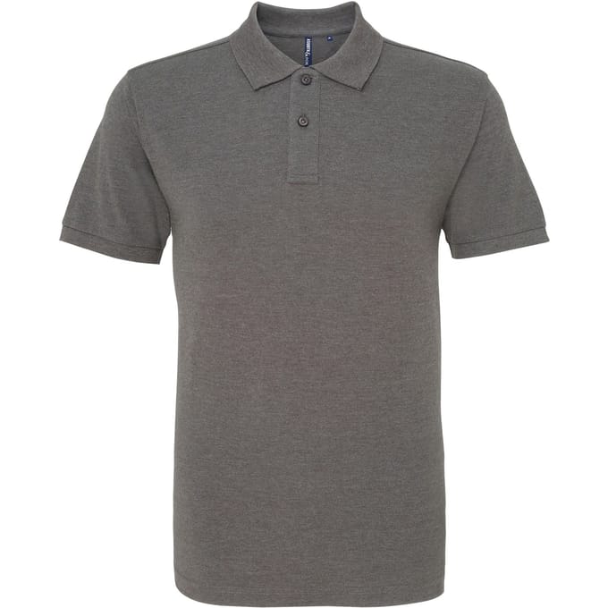 Asquith & Fox Heren Poloshirt met korte mouwen (Houtskool)