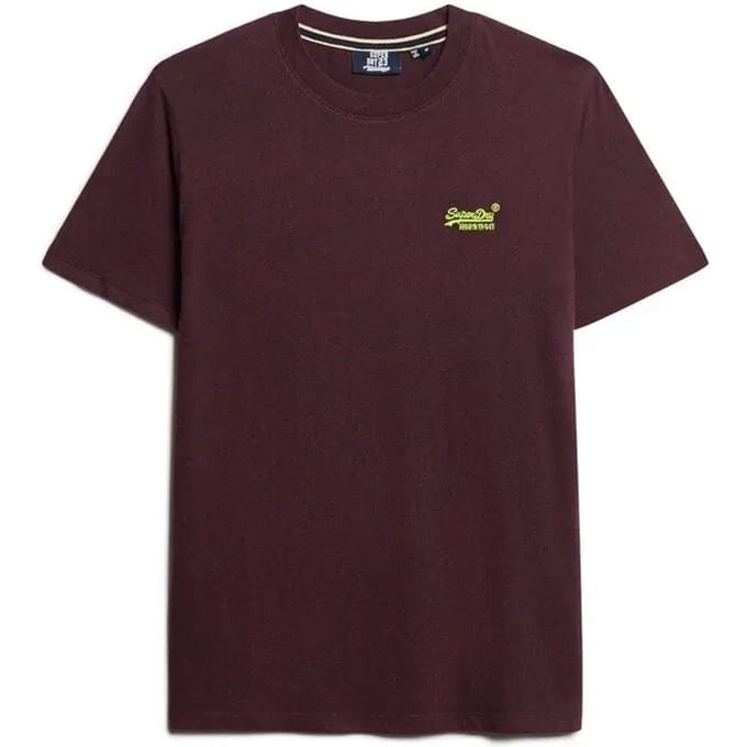 T-shirt van biologisch katoen Superdry Essential Logo