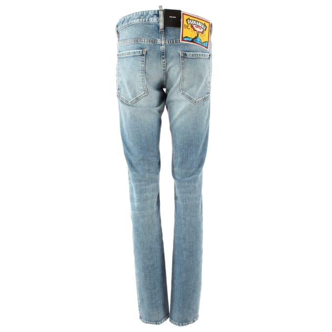 Dsquared2 Slim Jean Blauwe Denim Broek