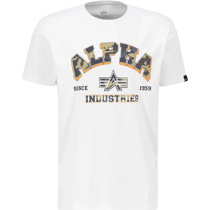 T-shirt Alpha Industries College Camo