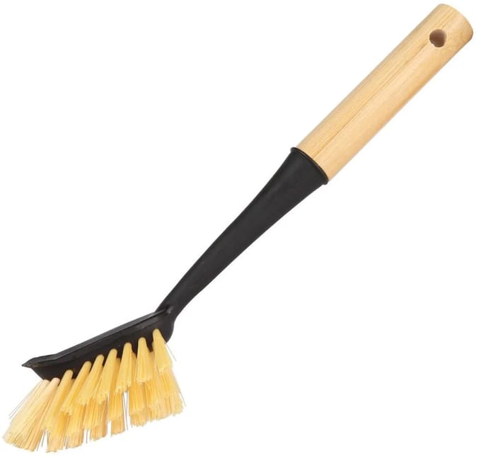 Talen Tools Afwasborstel van bamboe en GRS kunststof, stevige hulp voor een bewuste keuken