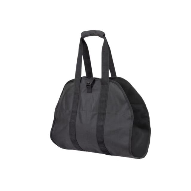 ShelterLogic polyester Haardhout zak - tot 20 kg - Zwart