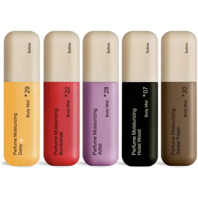 HETRAS Double Shot Parfum Body Mist 120ml Koreaanse Langdurige Geur Body Spray Artist