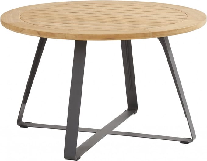 Tuintafel Basso teak 130 cm rond van 4 Seasons Outdoor